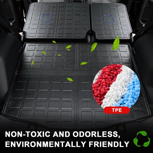 Miniatura 6 de Rongtaod Tapete de carga compatible con Ford Escape 2020-2024 2025, alfombrilla de carga, forro de carga, protector de asiento trasero, accesorios