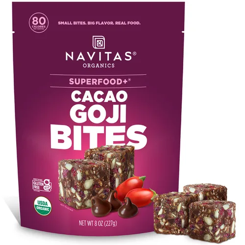 Miniatura 7 de Navitas Organics Berry Acai Superfood+ BITES – Power Snacks – Todo natural a base de plantas – Energía limpia y nutrición – USDA orgánico, sin OMG