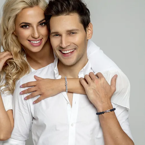 Miniatura 2 de COAI Pulseras infinitas para parejas a juego para él y para ella