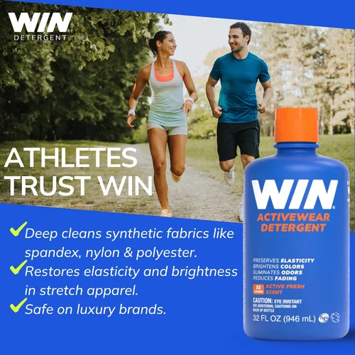 Miniatura 3 de Win Sports Detergent, Lavado de rendimiento para tejidos deportivos sintéticos de alta tecnología y ropa deportiva