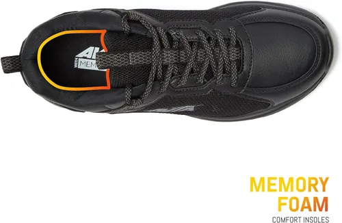 Miniatura 4 de Avia Canyon SR - Zapatos antideslizantes negros para hombre, resistentes al agua, para restaurante, trabajo y servicio de alimentos, color negro
