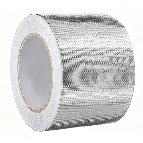 Miniatura 9 de Cinta de papel de aluminio de tela de fibra de vidrio, cinta autoadhesiva ignífuga a prueba de fugas de alta temperatura, cinta adhesiva de lámina