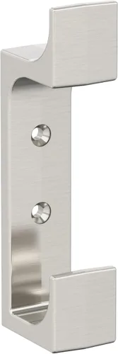 Miniatura 10 de Amerock H37009MB Gancho decorativo de pared de doble punta Bray Gancho negro mate para abrigos, sombreros, mochilas, bolsas Ganchos para baño