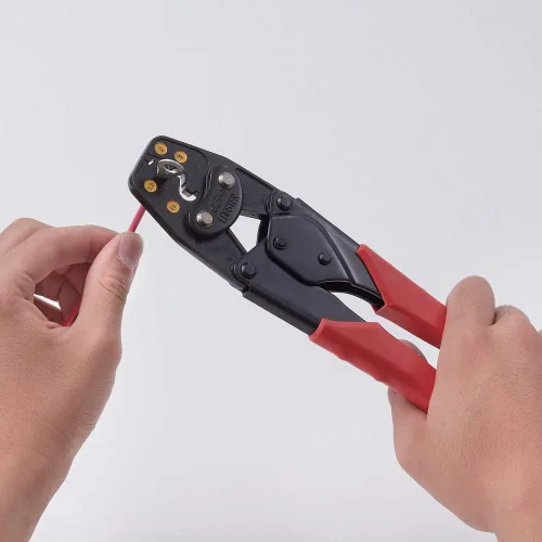 Miniatura 3 de LOBTEX Herramienta de prensado (para terminal de crimpado desnudo/funda desnuda) AK19A