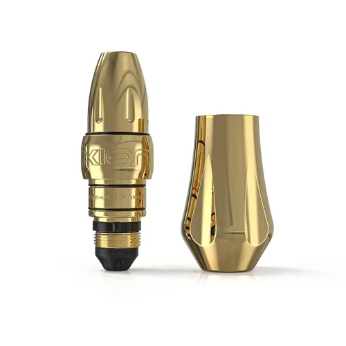 Miniatura 3 de FK Irons - Máquina de tatuaje giratoria Spektra Xion - Gorilla Gold Rush - Estilo de bolígrafo cómodo y ergonómico con trazos intercambiables