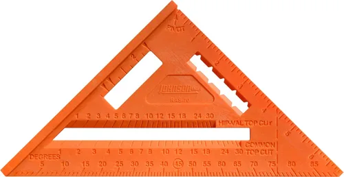 Miniatura 2 de Johnson Level & Tool RAS-70B-ORAN Escuadra de Viga Structo-Cast, 7", Naranja, 1 Escuadra