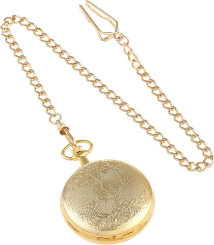 Miniatura 3 de Charles-Hubert, Paris 3556 Reloj de bolsillo mecánico chapado en oro, Oro, Mecánico