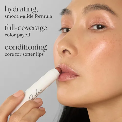 Miniatura 5 de Julep It's Balm Tint of Color Lip Balm - Almond Nude Color de labios hidratante con núcleo de vitamina E Acabado brillante natural Vegano y 16