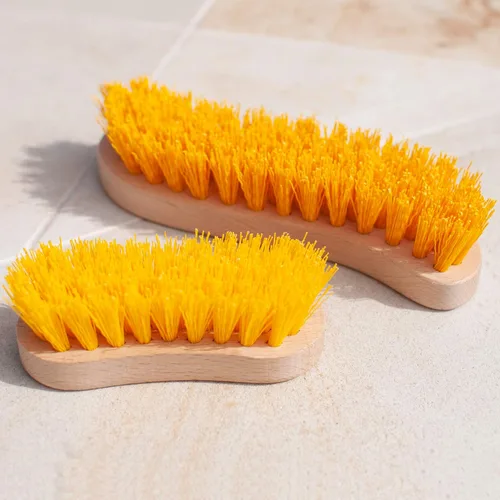 Miniatura 5 de Cepillo de cerdas rígidas, cepillo para limpieza profunda, cepillo de mano con cerdas duras, cepillo de nailon utilitario para interiores