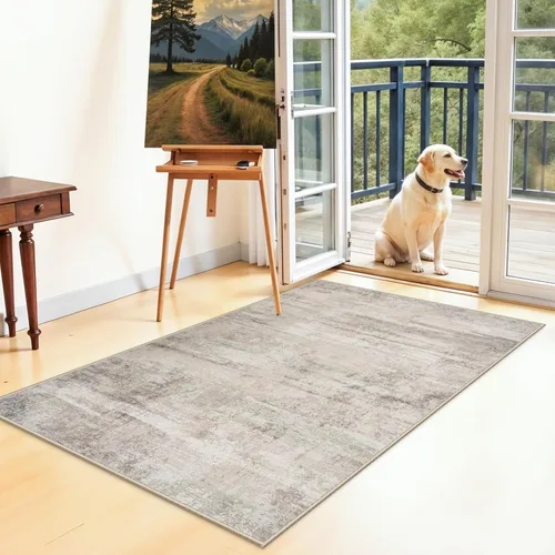 Miniatura 59 de Alfombra lavable para pasillo de 3 x 12 pulgadas, alfombras abstractas modernas con parte trasera antideslizante, alfombra ultra suave para cocina