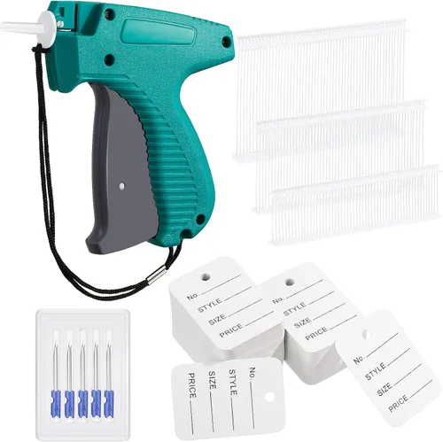 Miniatura 9 de Honoson 2006 piezas de etiquetas de precio para ropa con juego de pistola, incluyendo 1 pistola para etiquetas de precio de prendas con 5 agujas