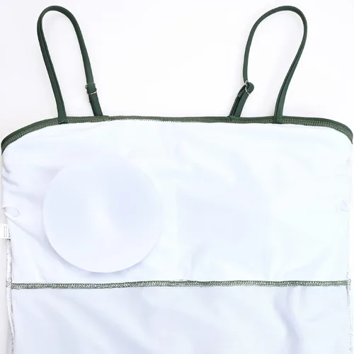 Miniatura 5 de GINKANA Traje de baño de maternidad de una pieza para mujer, traje de baño monokini para ropa de playa