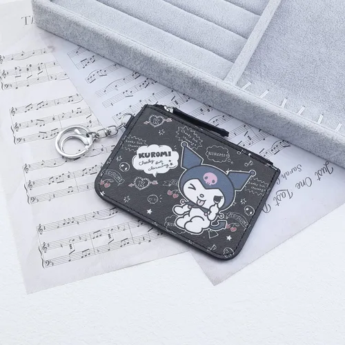 Miniatura 2 de Cartera de gatito para mujer y niña con cordón para gatito Kuromi a Kitty Wc