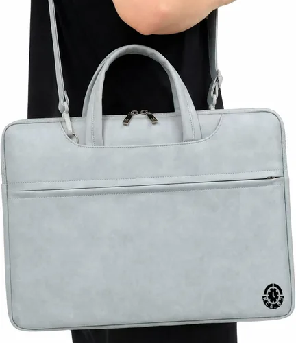 Bolsa de mensajero multifuncional azul para portátil de 13-14 pulgadas solo MacBook Air Pro M1 M2 M3 HP Envy x360 Spectre Lenovo IdeaPad ThinkPad