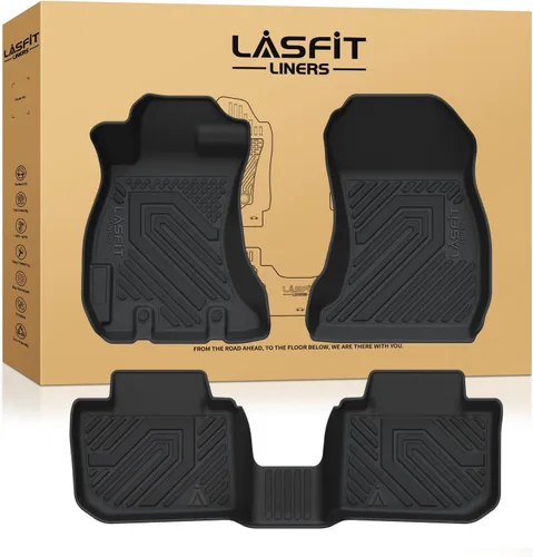 Miniatura 21 de LASFIT Tapete de carga y respaldo para Nissan Armada/Infiniti QX80 2019-2024, TPE para todo tipo de clima, ajuste personalizado, fácil de limpiar