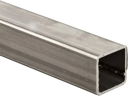 Miniatura 3 de OnlineMetals Tubo de acero inoxidable 304 cuadrado, acabado sin pulir (molinillo), soldado, 0.5" de altura, 0.065" de grosor de pared, longitud