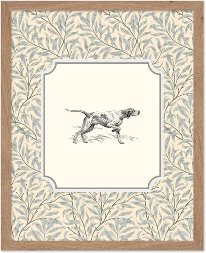 Miniatura 28 de Poster Master Póster Vintage de Cocker Spaniel Inglés - Impronta Retro de Perro - Arte Floral - Arte de Cachorros - Arte para Amantes de Animales