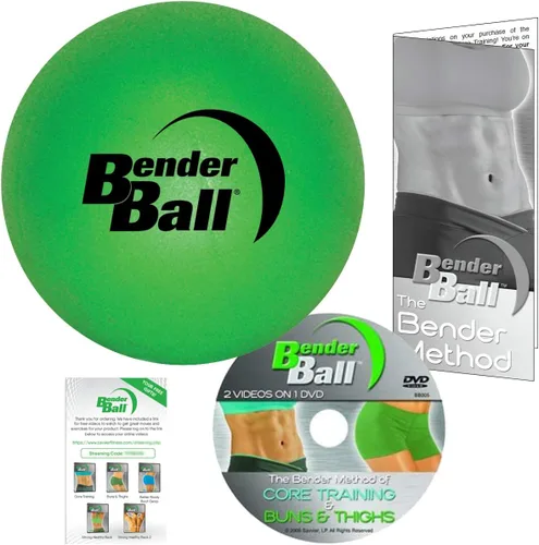 Miniatura 8 de La pelota original de Pilates de 9 pulgadas para abdominales, entrenamiento del núcleo y espalda, pelota de entrenamiento del núcleo, pequeña pelota