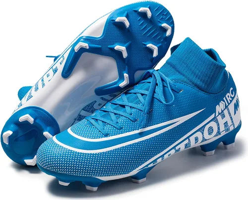 Zquaus Zapatos de fútbol para hombre,Zapatos de fútbol atléticos para caminar,Ag Cleats Entrenamiento al aire libre