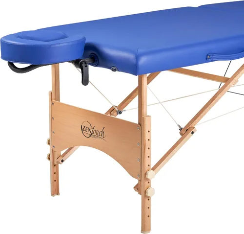 Miniatura 5 de Master Massage Brady Mesa de masaje portátil ligera, azul cielo, 27 pulgadas