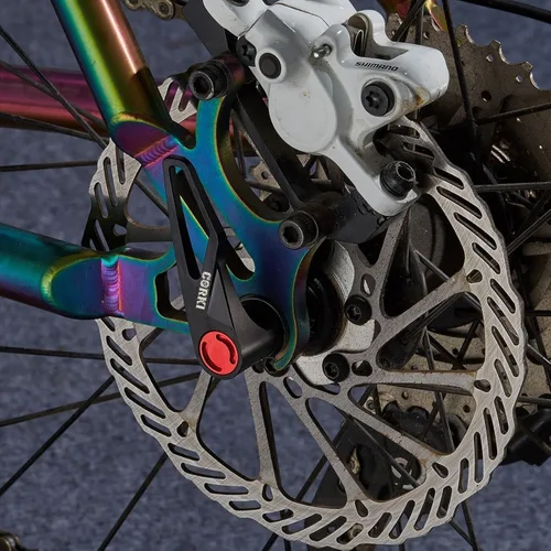 Miniatura 6 de Juego de brochetas de liberación rápida mejorado de titanio para bicicleta de carretera MTB Negro para bicicleta de carretera