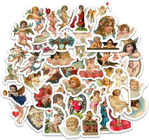 Miniatura 27 de Calcomanías católicas religiosas, paquete de calcomanías de fe y cruz de la Biblia religiosa, regalos para adultos, adolescentes y niños, 60 Jesús a