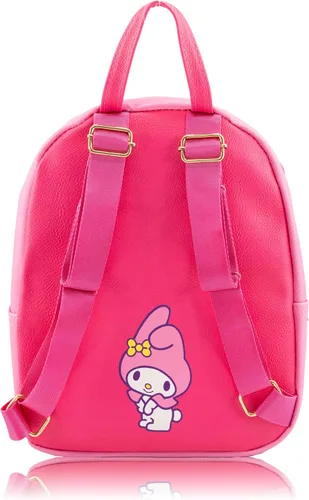 Miniatura 3 de Fast Forward Sanrio My Melody - Mochila para mujer, hombre, unisex, bonita mochila de piel sintética de 10 pulgadas My Melody Bag y accesorios