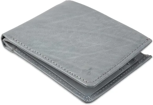 Miniatura 7 de Damen + Hastings Cartera RFID delgada plegable para hombre, Cartera plegable delgada Rfid