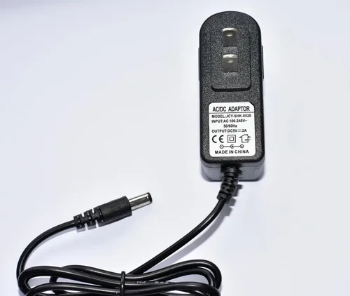 Miniatura 2 de Android TV Box DC 5 V 2A/2000 mAh Adaptador de corriente alterna Adaptador de cable de cargador de pared Enchufe 5.5 × 0.083 in
