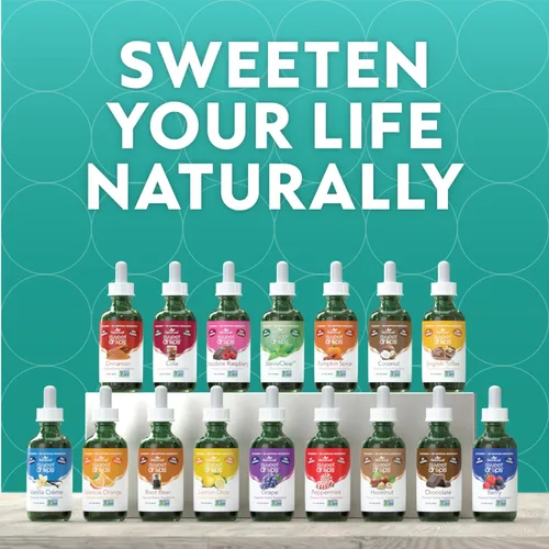 Miniatura 3 de SweetLeaf Sweet Drops - Edulcorante líquido de vainilla con sabor a Stevia Drops, extracto orgánico de hoja de stevia, cero calorías, sin eritritol