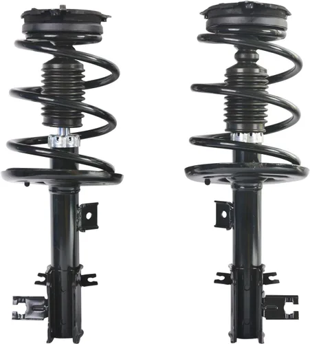 Miniatura 6 de Puntales de amortiguador de repuesto, conjunto completo delantero en pareja, compatible con Nissan Altima 2013-2018 172901/172902 Negro