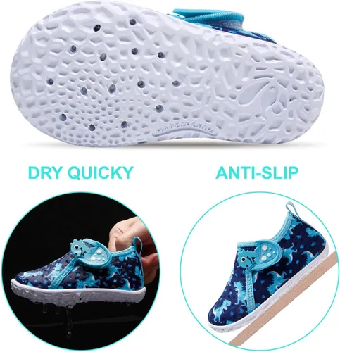 Miniatura 144 de FEETCITY Baby Boys Girls Water Sport Shoes Barefoot Kids Aqua Socks Quick-Dry Beach Swim Pool Shoes