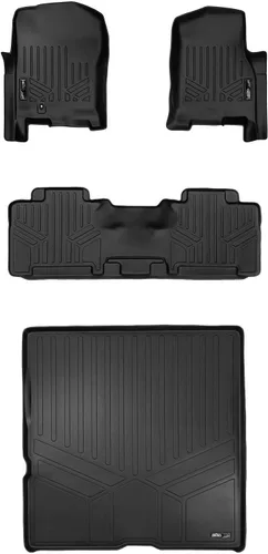 Miniatura 16 de SMARTLINER Juego de alfombrillas de primera fila compatibles con Ford Expedition 2018-2025 Ford Expedition 2018 - 2024