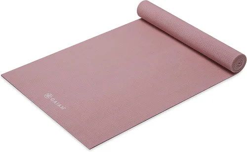 Miniatura 20 de Gaiam - Esterilla de yoga de calidad superior de 5mm, lisa, gruesa y antideslizante para todo tipo de ejercicios de yoga, pilates y gimnasia