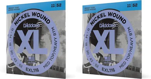 Miniatura 11 de D'Addario XL EXL115-10P - Cuerdas de níquel para guitarra eléctrica de 6 cuerdas, entonación perfecta, sensación consistente, durabilidad fiable