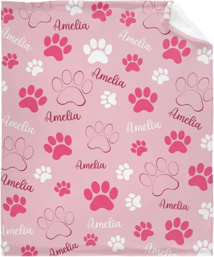 Miniatura 14 de Linda manta de franela de perro salchicha para niños, adultos, adecuada para sofá, cama, campamento, viajes, todas las estaciones, 30 x 40 pulgadas