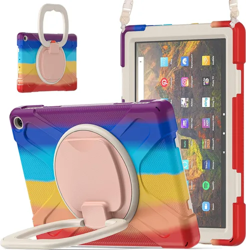 Miniatura 8 de Funda portátil de rotación de 360° para tablet Fire HD 10 y 10 Plus