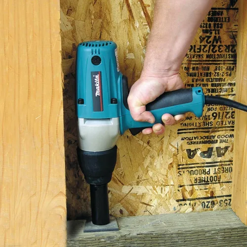 Miniatura 6 de Makita TW0350 Llave de impacto de 1/2 pulgada con yunque de pasador de retención, azul