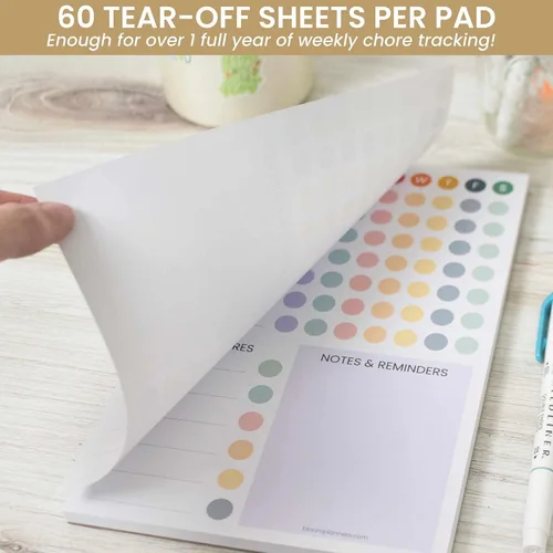 Miniatura 3 de bloom daily planners Bloc magnético de planificación de tareas – Rastreador de hábitos y tareas pendientes diarios y semanales para adultos