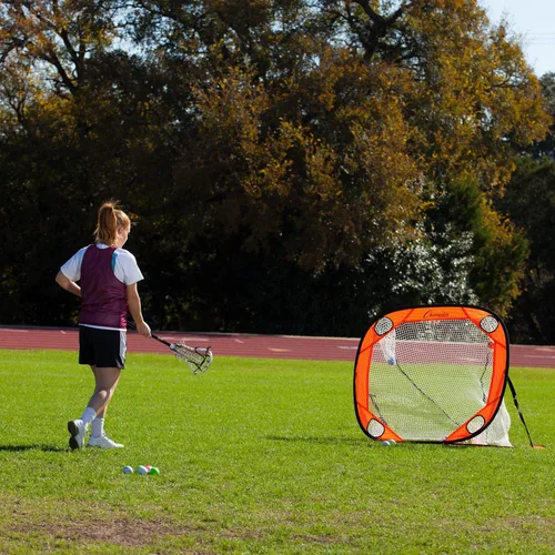 Miniatura 6 de Champion Sports Objetivo de entrenamiento de Lacrosse: red de tiro emergente y patio trasero