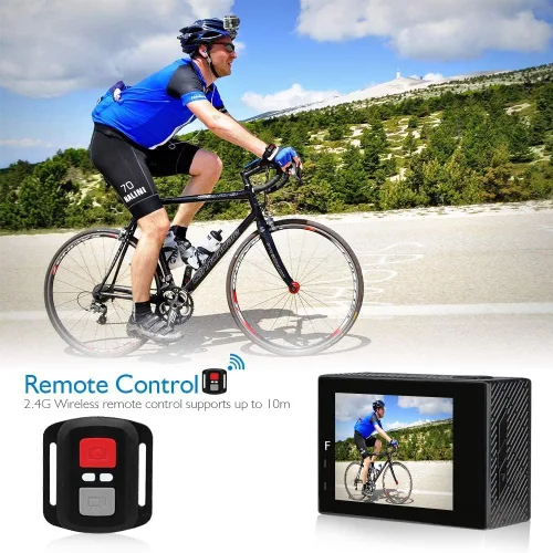 Miniatura 7 de AKASO Cámara de acción Brave 4 con kit de accesorios 60 en 1