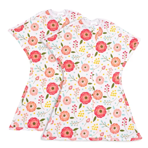 Miniatura 13 de SleepingBaby Zipadee-Zip - Paquete de 2 pañales de transición con diseño de estrella de mar para relajarse y dormir mejor, ideal para bebés Gris