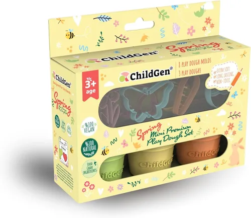 Miniatura 5 de ChildGen Conjunto de Plastilina Natural, No Tóxica, Súper Suave, Plastilina de Larga Duración, Masa de Modelar, Artes y Manualidades para Niños