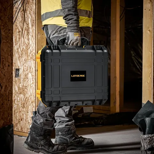 Miniatura 6 de Estuche para herramienta eléctrica Dewalt Jigsaw – Caja de herramientas dura impermeable para sierra caladora Dewalt 20V DCS334B DCS331B, kit