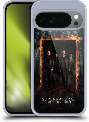 Miniatura 51 de Head Case Designs Supernatural Sam, Dean & Castiel Key Art - Funda de gel con licencia oficial [protección de grado militar] compatible con Google
