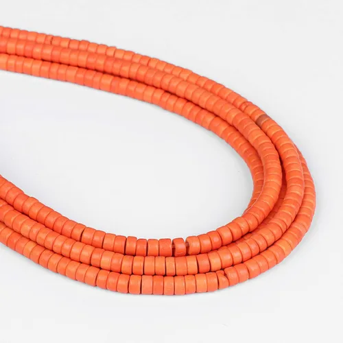 Miniatura 23 de Los granos naturales del espaciador del tubo del grano de Shell de agua dulce teñidos madre de perlas flojas para la fabricación de la joyería, 1