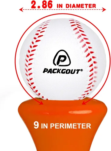 Miniatura 3 de PACKGOUT Soft Foam Baseballs for Kids & Teenagers - Practice & Replacement Balls Blanco
