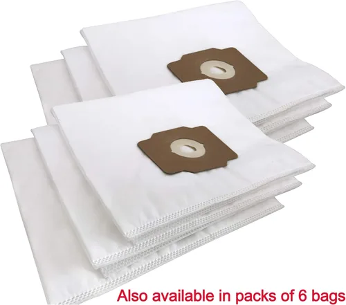 Miniatura 2 de Bolsas de vacío centrales de tela resistentes al desgarro de alta calidad, compatibles con Beam, Electrolux, Eureka, Kenmore, Husky, Mastercraft