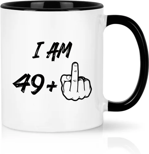 Miniatura 10 de YHRJWN - Regalos de cumpleaños número 40 para mujeres y hombres, taza de café I Am 39 Plus, regalos divertidos de cumpleaños para amigos, compañeras