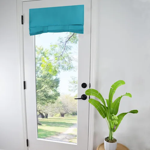 Miniatura 83 de WdFour Cortinas de puerta francesa con tacto sedoso, aislamiento térmico, reducción de ruido, cortinas opacas para puerta de vidrio y oficina
